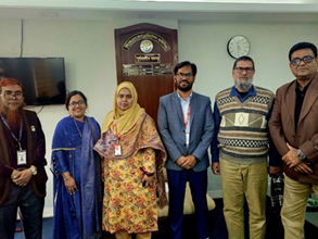 BUFT IQAC Team's Visit to the Bangladesh Accreditation Council (BAC)