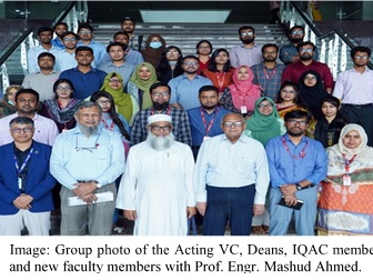 An Orientation Program for the newly appointed faculty members in the Spring 2025 semester 