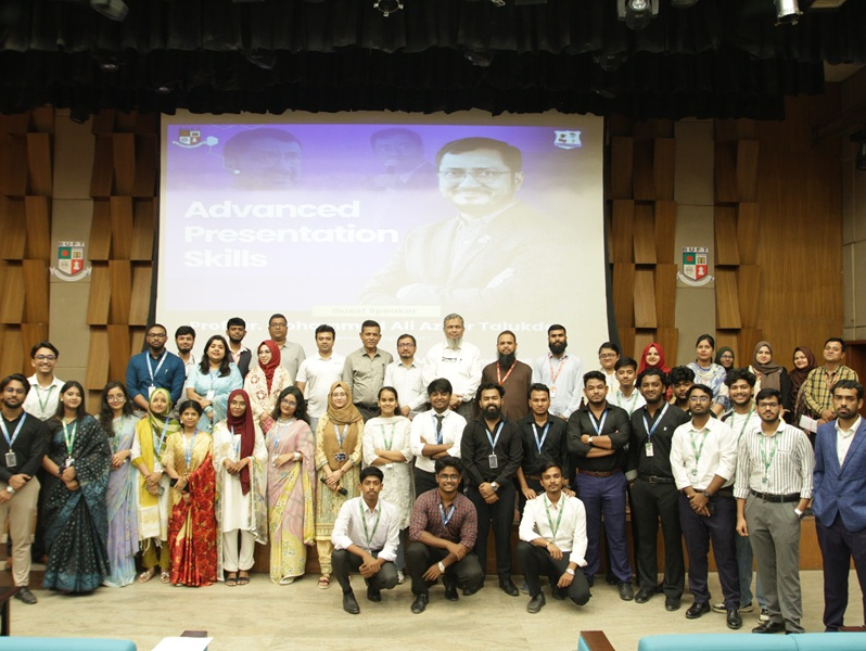 BUFT English Club Organizes Workshop on Advanced Presentation Skills